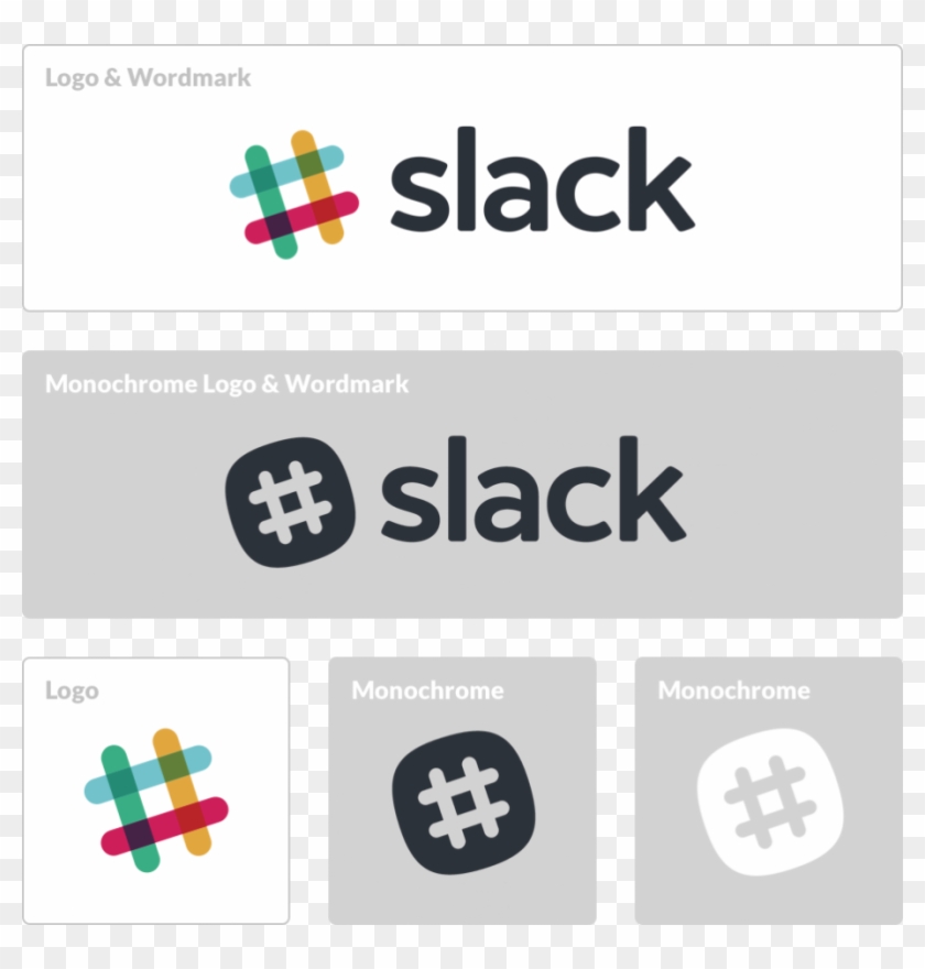 All Logos And Their Names List The Colored Version - Monochrome Logo Clipart