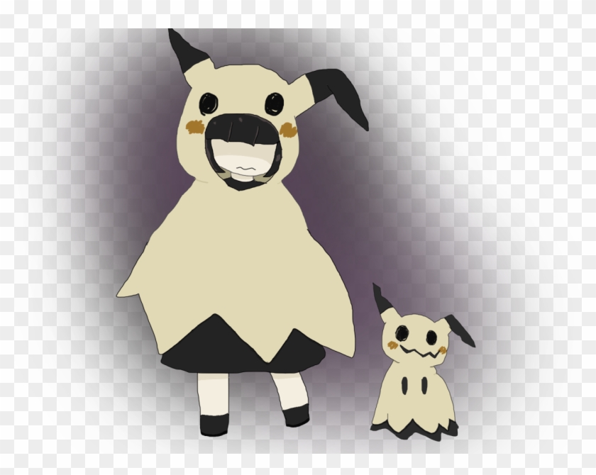 Mimikyu Girl - Cartoon Clipart #813798