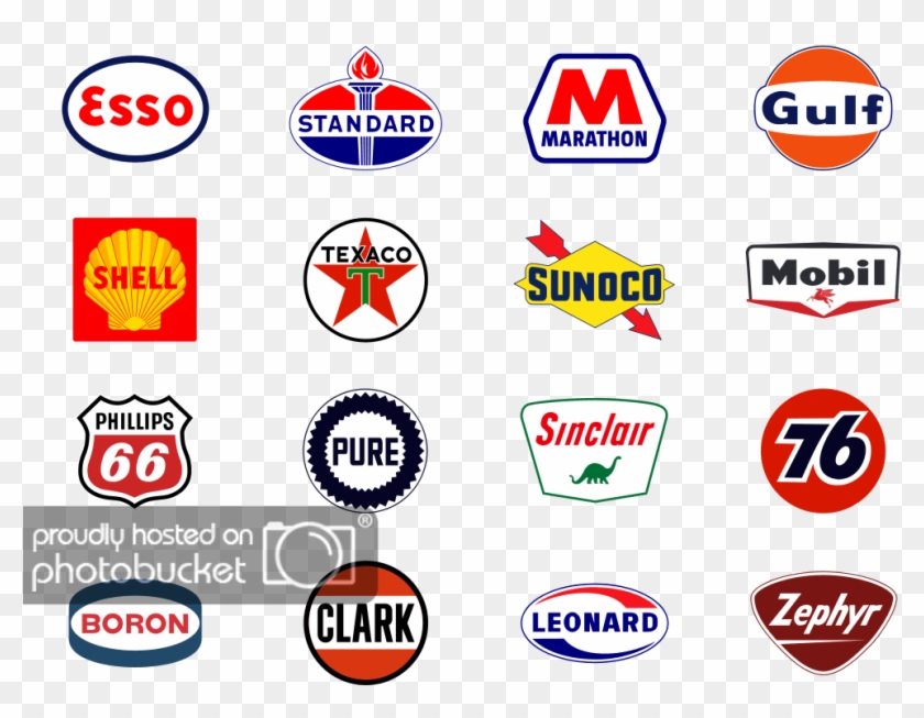 Gas Station Logos 2 Photo Gaslogos1 - Marathon Oil Clipart #813968