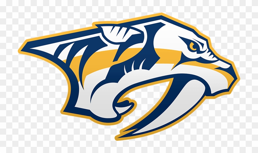 San Jose Sharks @ Nashville Predators - Nashville Predators Logo Png Clipart #814127