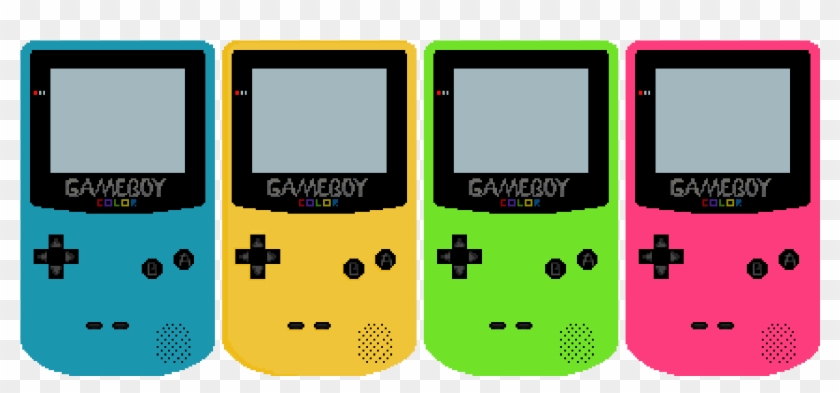 [cc] [newbie] Game Boy Color Fan Art In Photoshop Cc - Game Boy Color Pixel Art Clipart