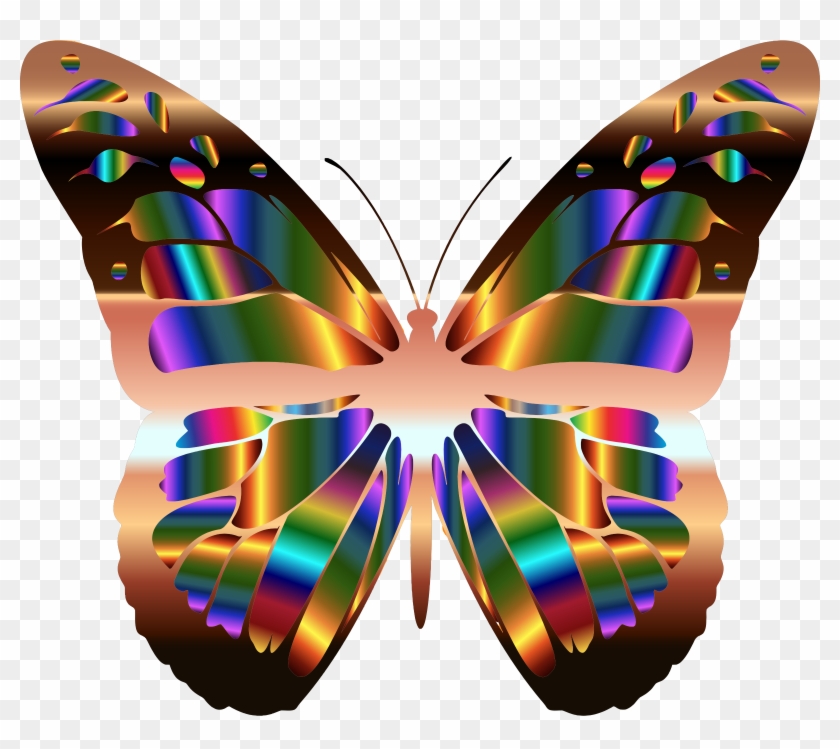 This Free Icons Png Design Of Iridescent Monarch Butterfly Clipart