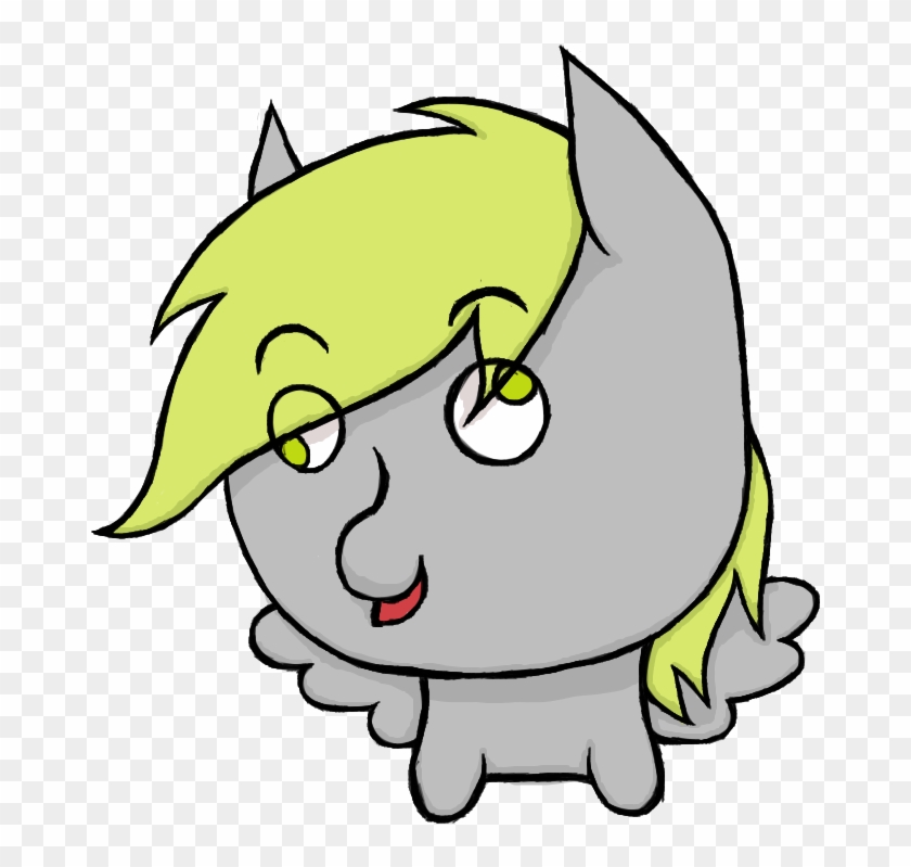 Theerotictaco, Derp, Derpy Hooves, Female, Mare, Pegasus, - Cartoon Clipart