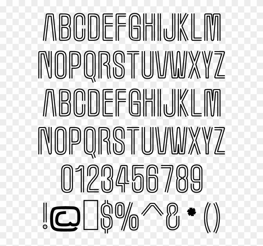 Techno Marquee Moon Example - Printing Clipart