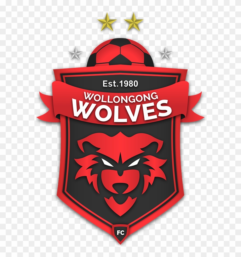 The Final Crest - Wollongong Wolves Logo Clipart