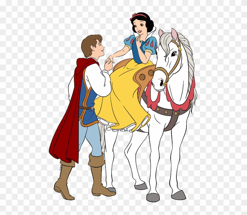 Prince Png - Snow White And Horse Clipart #815481