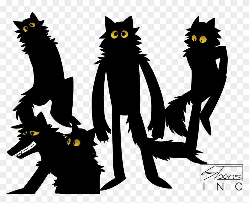 Black Wolves - Illustration Clipart #815569