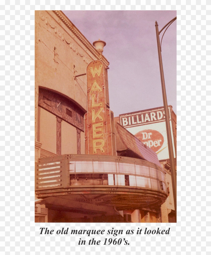 How To Restore Old Theater Marquees - Movie Palace Clipart