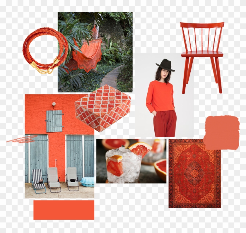 Color Collage - Poppy - Chair Clipart