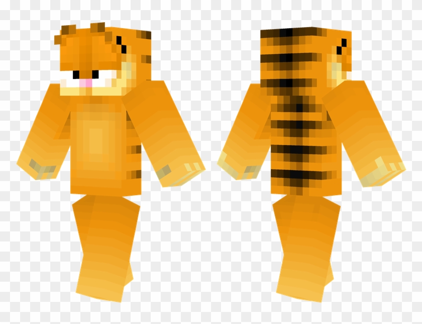 Garfield - Terminator Skin Minecraft Clipart #815744