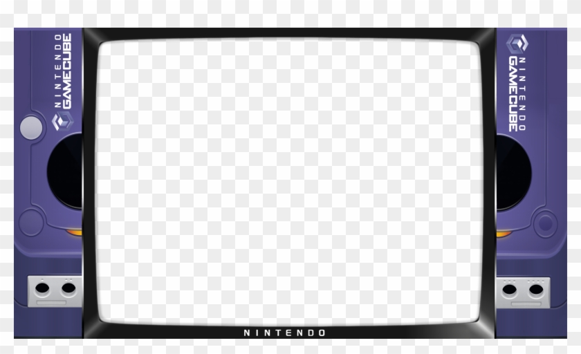 Gamecubewhitelogo 480 Kb - Flat Panel Display Clipart #815973
