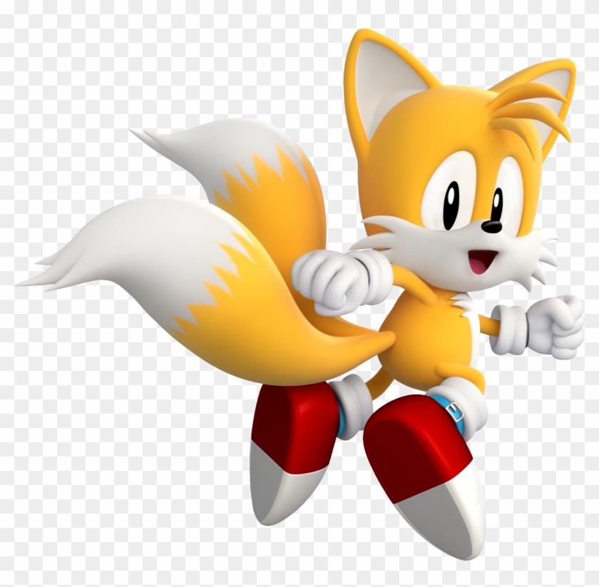 Sg Classic Tails - Tails Sonic Generations Clipart #816187