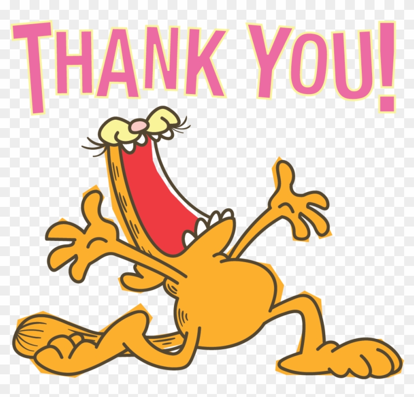 Garfield Line Stickers Bare Tree Media Png Garfield - Thank You United Way Clipart #816494