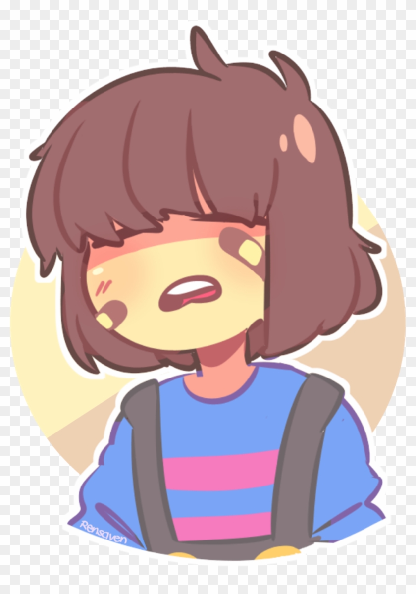 Frisk Sticker - Undertale Art For Drawing Clipart