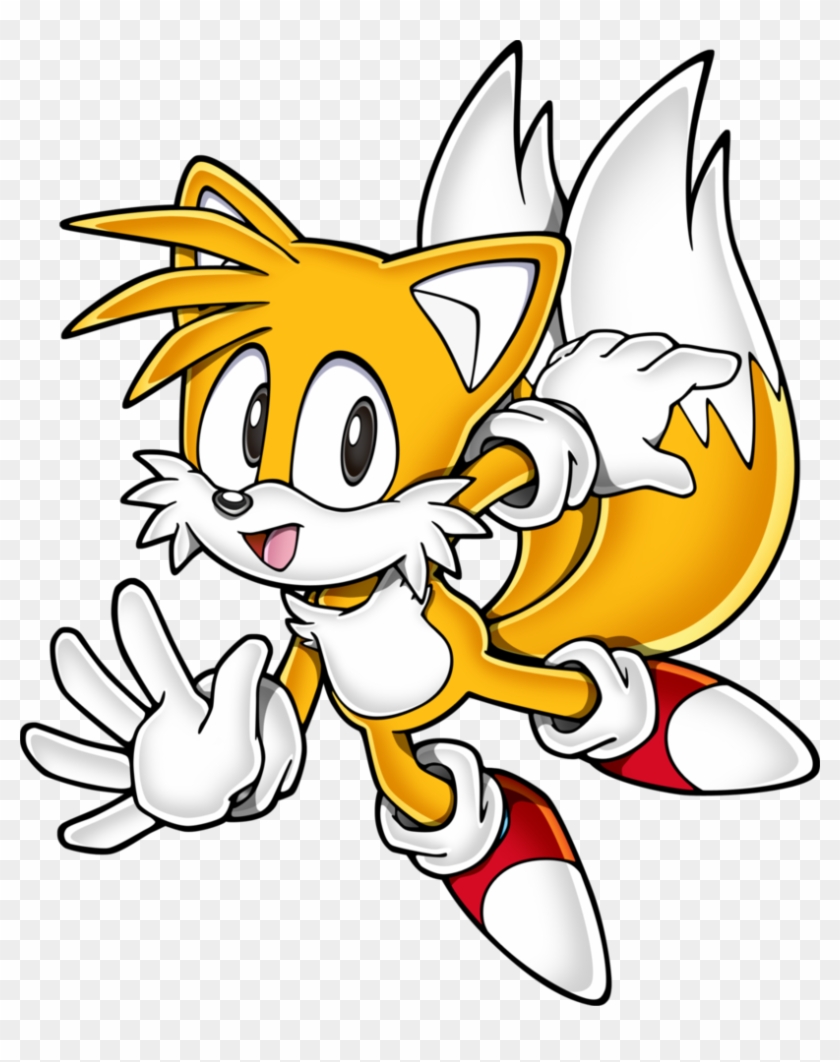 419kib, 813x982, Classic Tails By Ketrindarkdragon-db3t9hu - Classic Tails Sonic Mania Clipart #816553