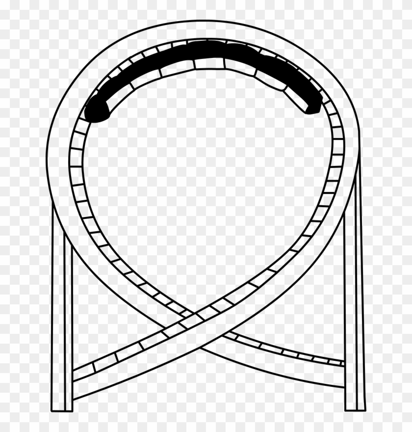 Maybe The Last Update In May - Roller Coaster To Draw Clipart
