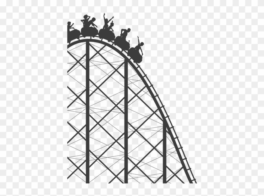 Roller Coaster Free Download Png - Bungee Jump Energy Transfers Clipart #816631