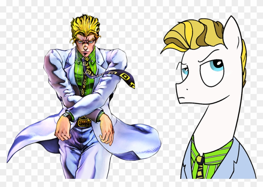 Fartha, Comparison, David Bowie, Edit, Jojo's Bizarre - Kira Yoshikage Wig Clipart #816660