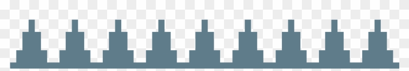 Spikes - Skyline Clipart #816785