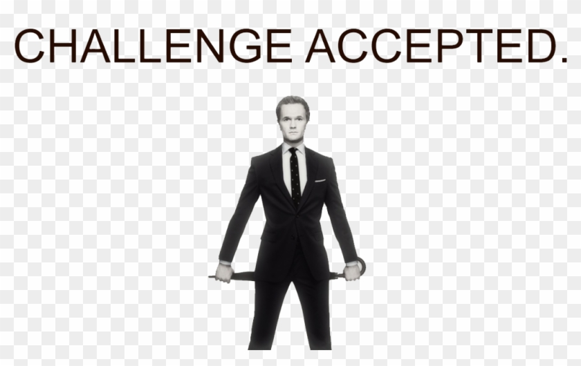 Barney Stinson Quotes Challenge Accepted , Png Download - Barney Stinson Clipart #816862