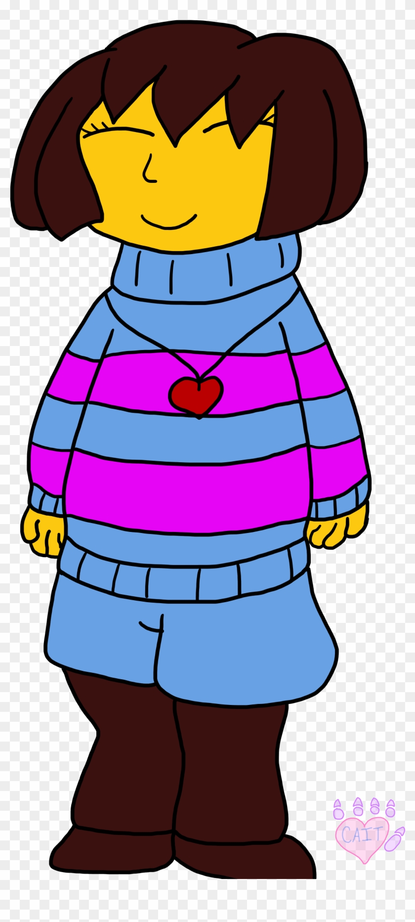 Frisk - Cartoon Clipart