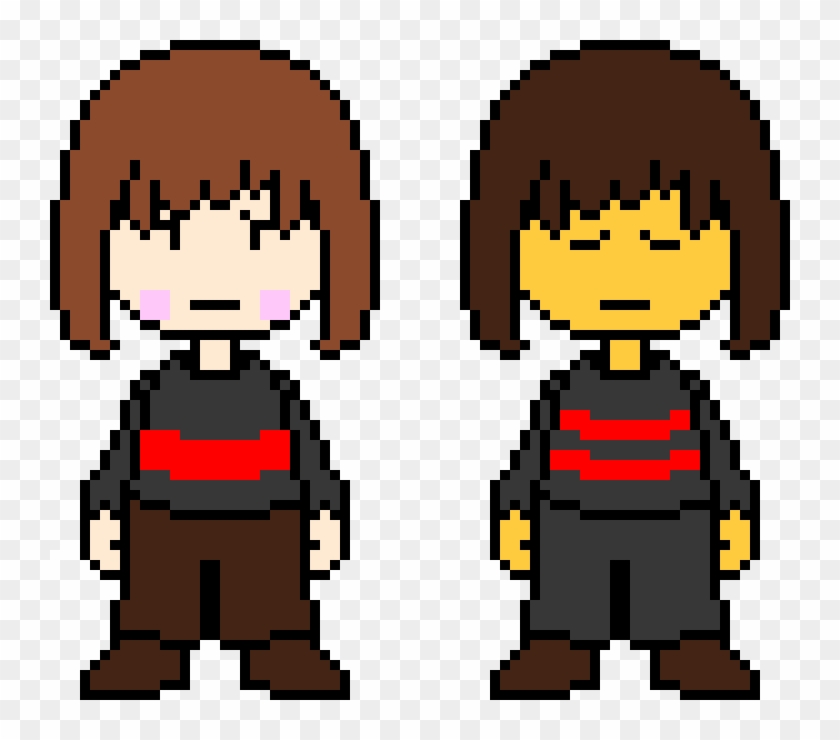 Underfell Chara And Frisk - Underfell Frisk And Chara Clipart