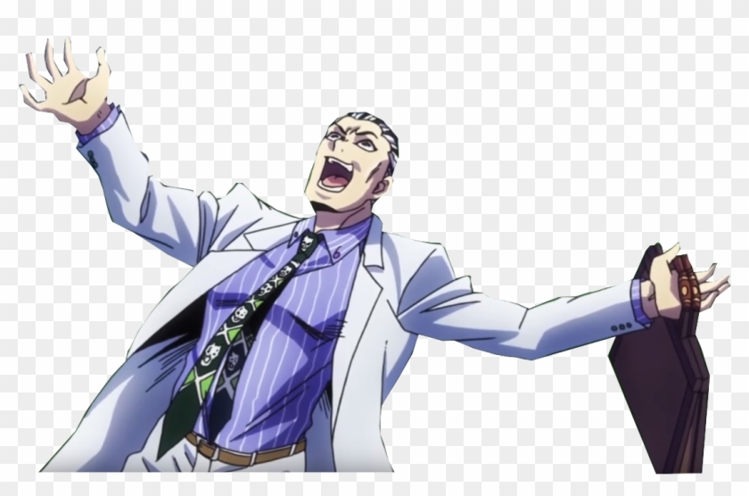 Copy Discord Cmd - Jojo Bizarre Adventure Gif Excited Clipart