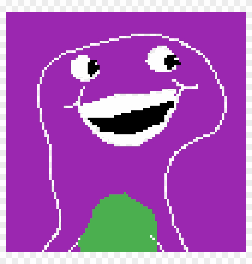 Barney The Dinosaur - Pokemon Undertale Sprite Clipart