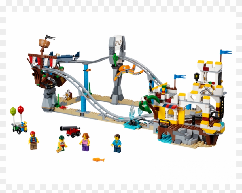 Lego Pirate Ship Roller Coaster Clipart #817728
