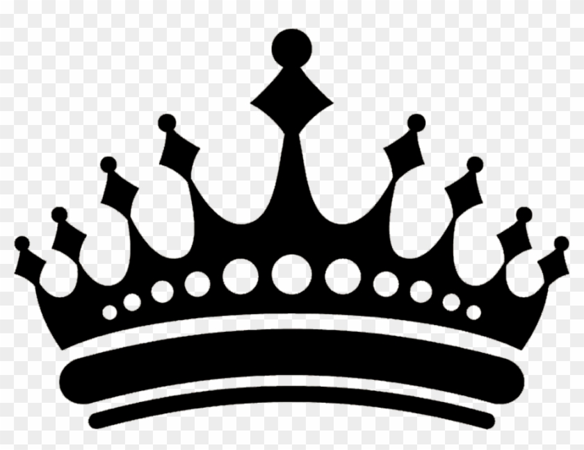 Coroa Png Preta - Coroa De Princesa Preta Png Clipart #818434