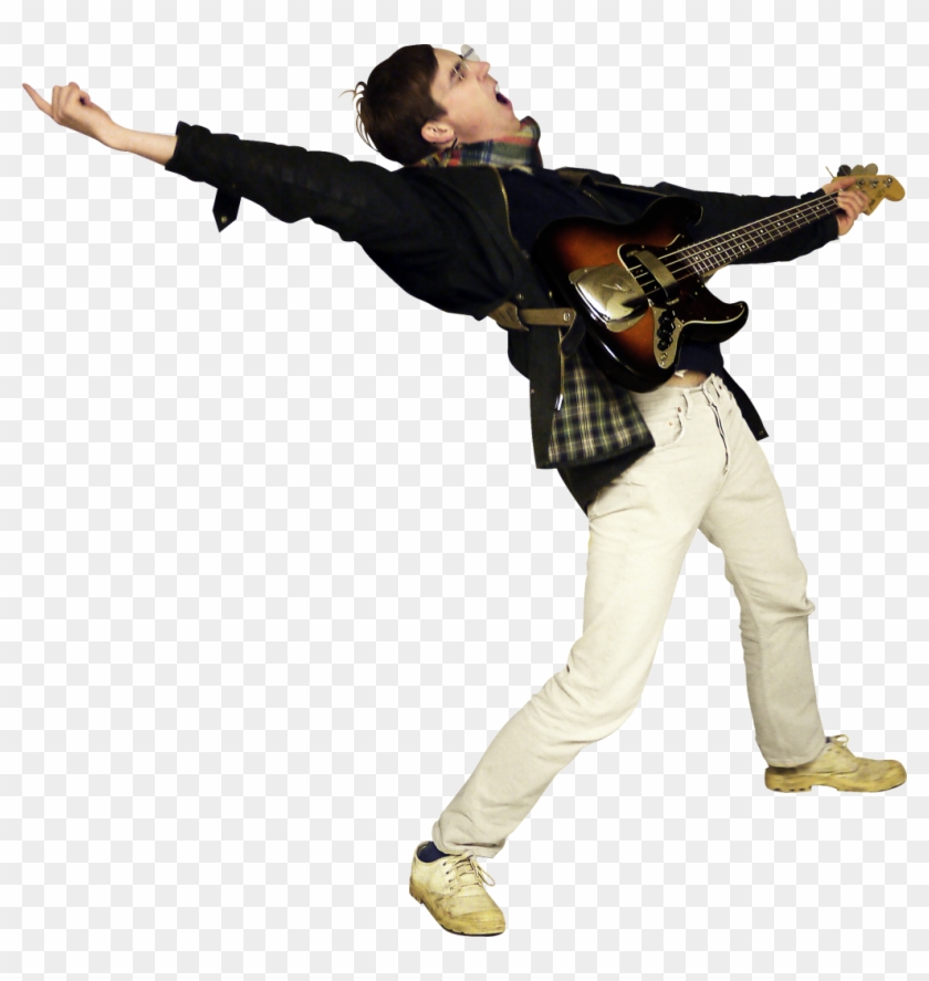 Bass Like P Townshend Png Image - Cut Out People Music Clipart #818756