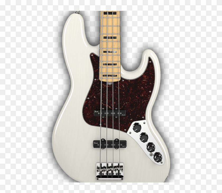 Precision Bass Guide - Fender American Jazz Bass White Clipart #818789