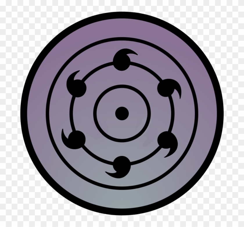 Custome Rinnegan 2 - Ten Tailed Beast Eye Clipart #818956