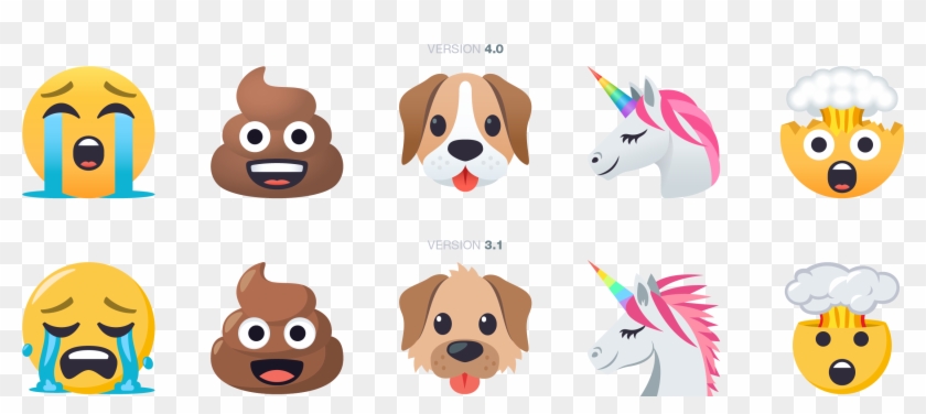 A Comparison Of Emojione - Emojione 4.0 Clipart #819184