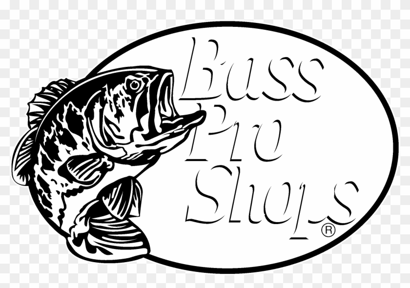 Bass Pro Shops Logo Black And White - Camo Bass Pro Shop Clipart #819238