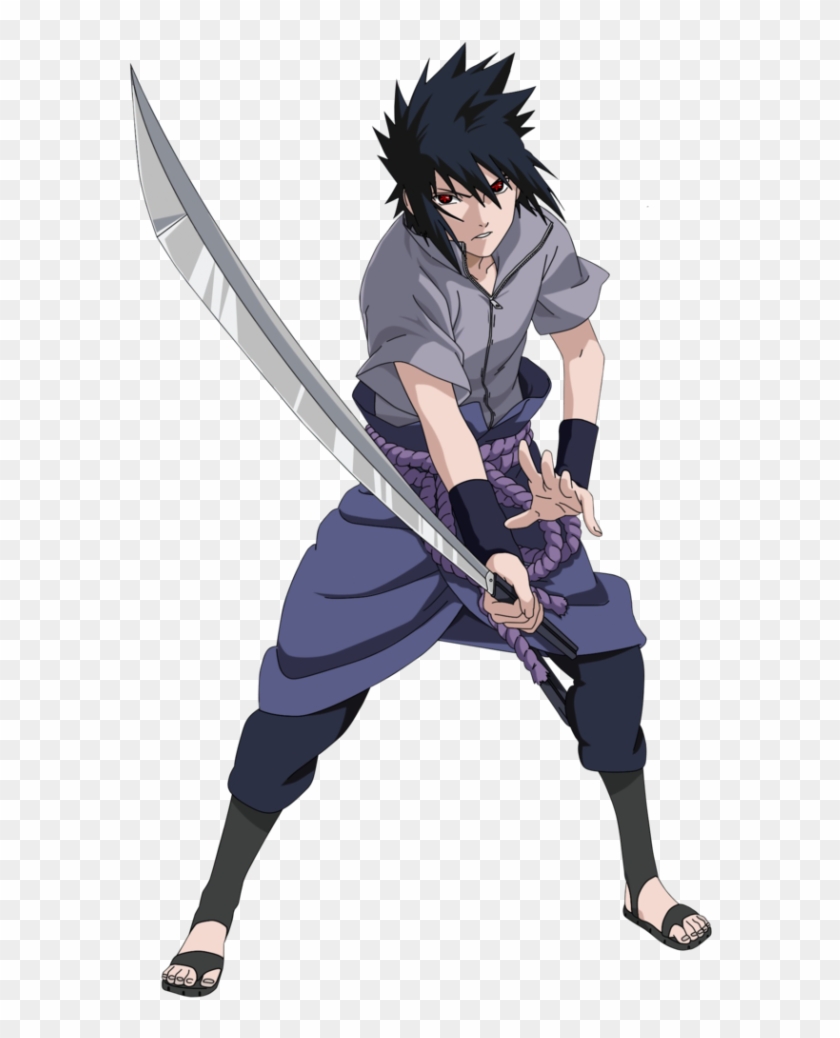Red, Blue And A Touch Of Black - Sasuke Super Saiyan Blue Clipart #819303