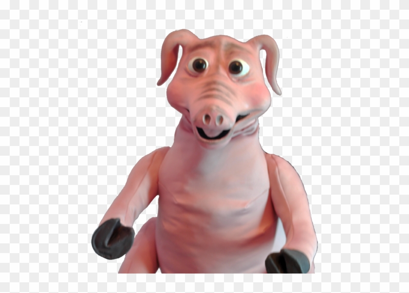 Pig Latex Puppet From Allpropuppets - Domestic Pig Clipart #819332