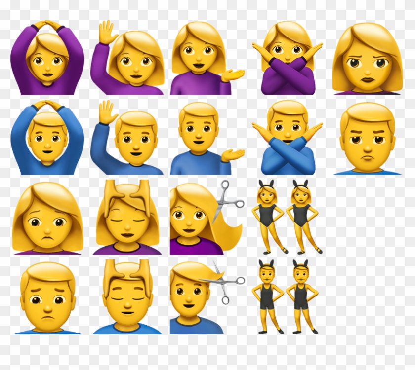 Gender Additions, Female To Male - Smiley Clipart