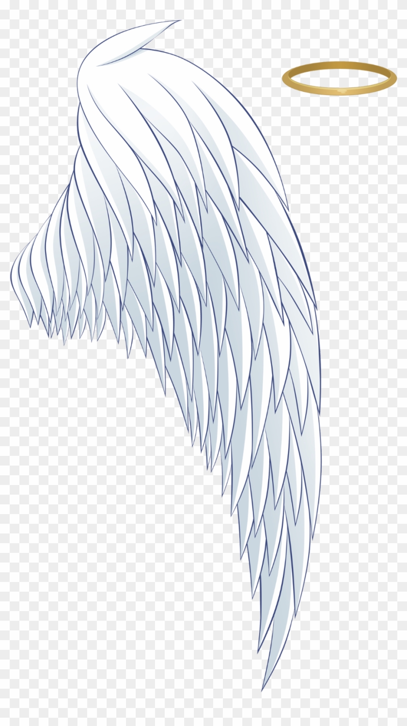 Report Abuse - Sayap Malaikat Putih Png Clipart #819932