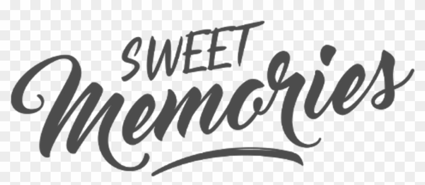 Sweetmemories Sticker - Calligraphy Clipart