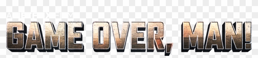 Game Over, Man - Game Over Man Logo Clipart