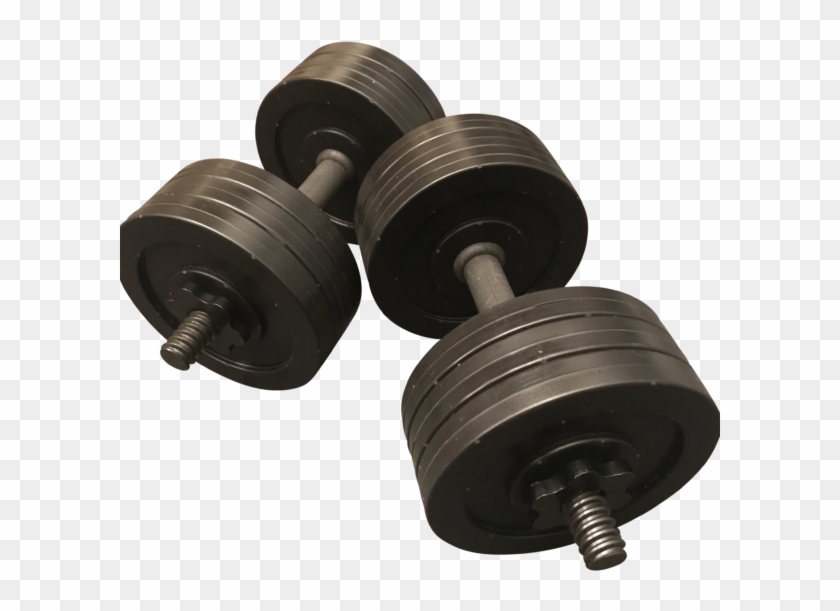 Free Stock Fake Dumbbell Black Weight Props Truly One - Giant Fake Dumbbell Clipart #820846