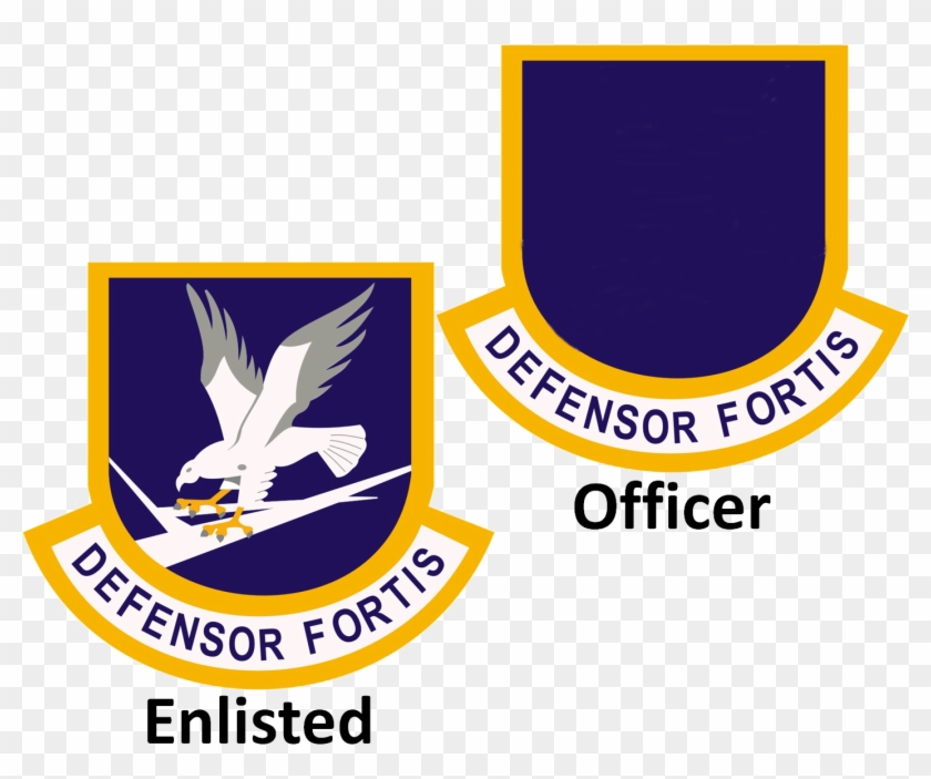 Usaf Security Forces Beret Flashes - Graphic Design Clipart