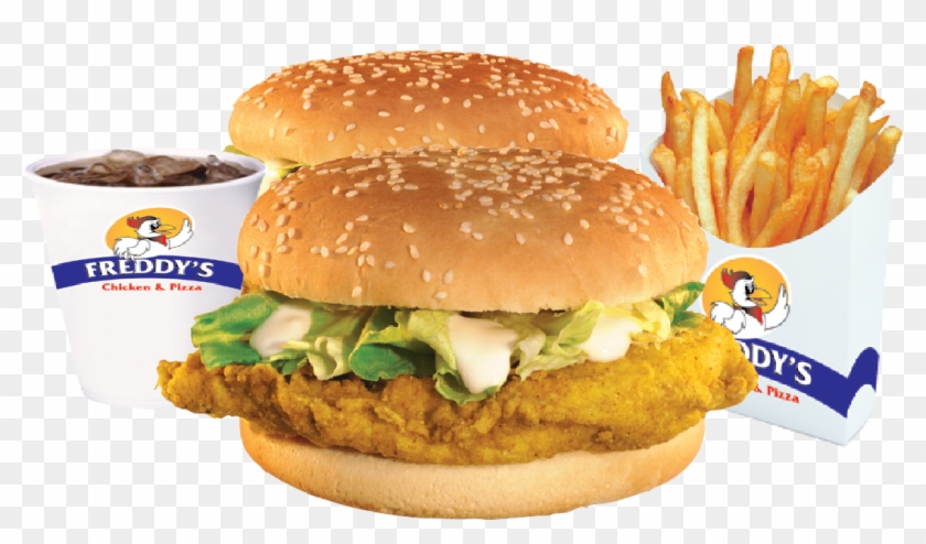 Fillet Burger Meal - French Fries Clipart