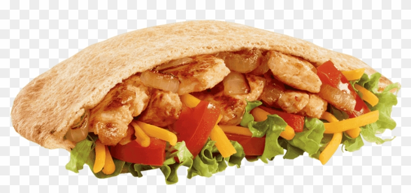 Chicken Fajita Pita Jack In The Box Clipart
