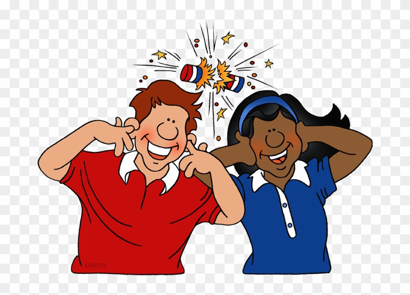 Fourth Of July Clip Art By Phillip Martin, Fire Crackers - Cartoon - Png Download #821920