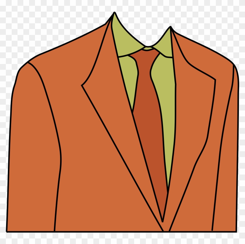 Big Image - Vector Clip Art Suit - Png Download