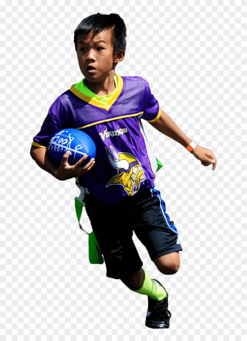Youth Ffwct - Kid Football Png Clipart