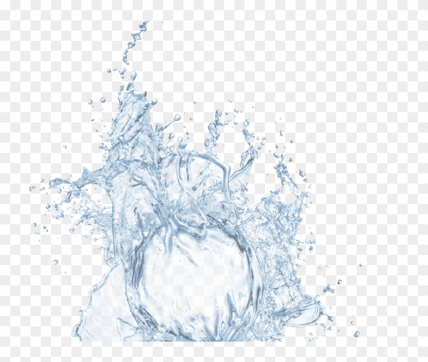 White Water Splash Png Download Clipart #823402