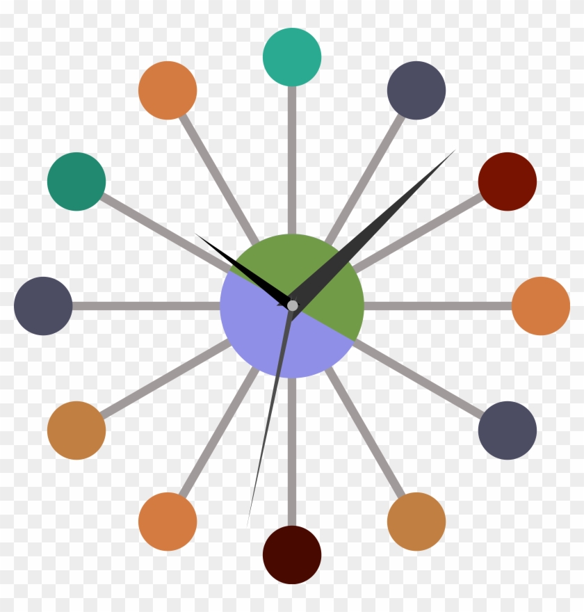 This Free Icons Png Design Of Retro Startburst Wall Clipart #823404